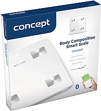 Диагностические весы VO4000, белые - Concept Body Composition Smart Scale — фото N4