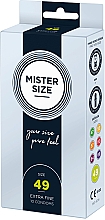 Презервативы латексные, размер 49, 10 шт - Mister Size Extra Fine Condoms — фото N2
