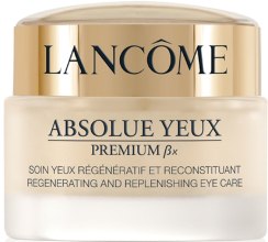 Духи, Парфюмерия, косметика Крем для контура глаз - Lancome Absolue Yeux Premium Bx Regenerating and Replenishing Eye Care