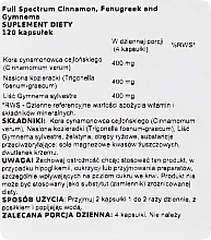 Пищевая добавка "Корица, пажитник и джимнема", 200 мг - Swanson Full Spectrum Cinnamon Fenugreek & Gymnema — фото N2