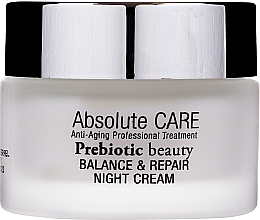 Балансувальний і відновлювальний нічний крем для обличчя - Absolute Care Prebiotic Beauty Balance&Repair Night Cream — фото N2