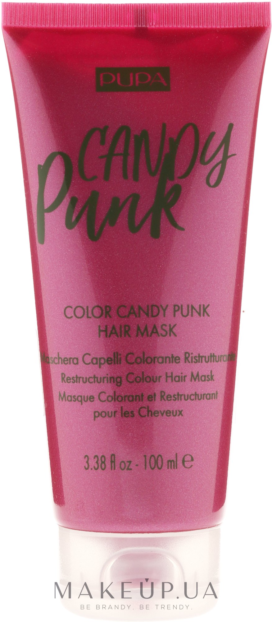 Маска для волос - Pupa Candy Punk Color Candy Punk Hair Mask — фото 001