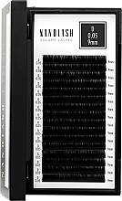 Накладные ресницы D, 0.05 (9 мм) - Nanolash Volume Lashes — фото N8