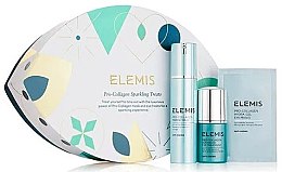 Духи, Парфюмерия, косметика Набор "Сияющая Красота" - Elemis Pro-Collagen Sparkling Treats Set (mask/50ml + serum/15ml + patchs/1pcs)