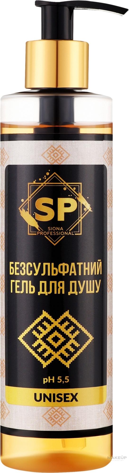 Гель для душа без сульфатов - Siona Professional — фото 250ml