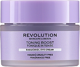 Крем для повік з бакухіолом - Revolution Skincare Toning Boost Bakuchiol Eye Cream — фото N1