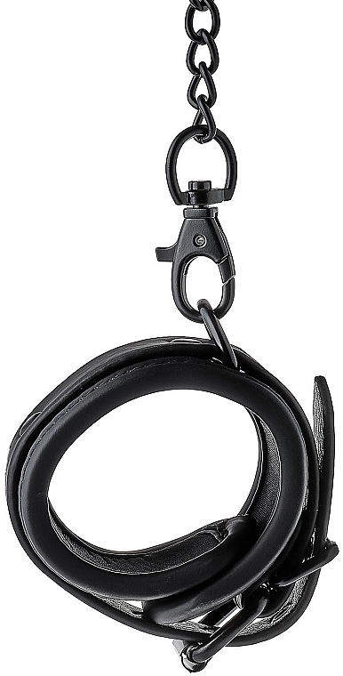 Наручники, черные - Dream Toys Blaze Handcuff Black — фото N3