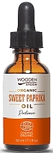 Масло семян паприки - Wooden Spoon Organic Sweet Paprika Oil — фото N1