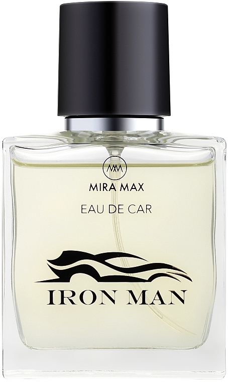Ароматизатор для авто - Mira Max Eau De Car Iron Man Perfume Natural Spray For Car Vaporisateur — фото N2