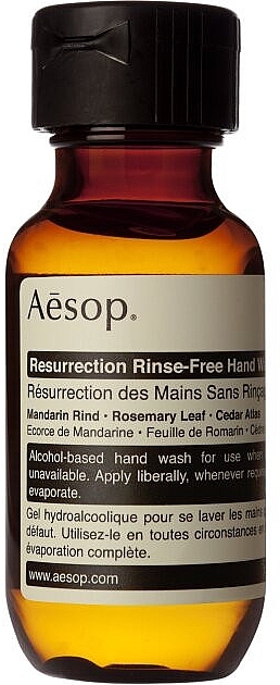 Гель для миття рук - Aesop Resurrection Rinse-Free Hand Wash — фото N1