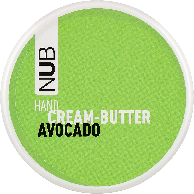 Крем-баттер питательный для рук - NUB Spa Care Hand Cream Butter Avocado — фото N1