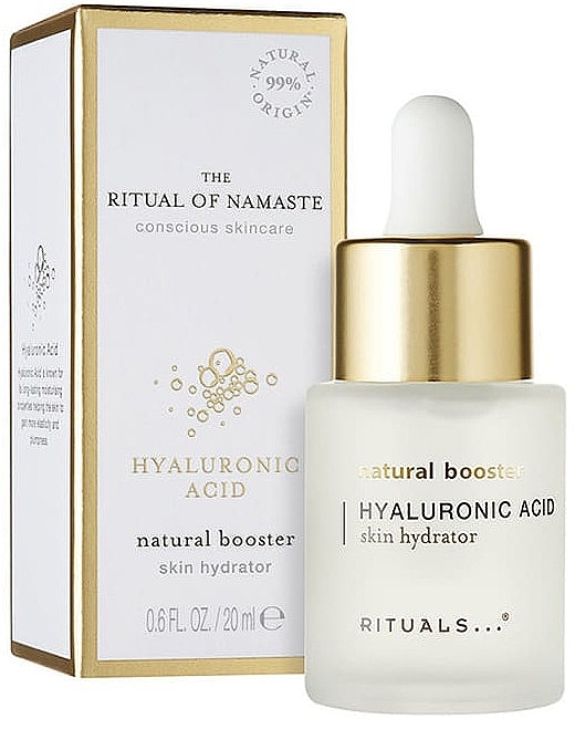 Бустер для лица - The Ritual The Ritual Of Namaste Hyaluronic Acid Natural Booster — фото N2