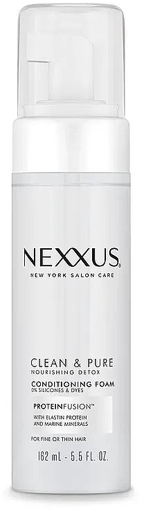 Кондиционер-пена для волос - Nexxus Clean & Pure Conditioning Foam for Hair Detox — фото N1