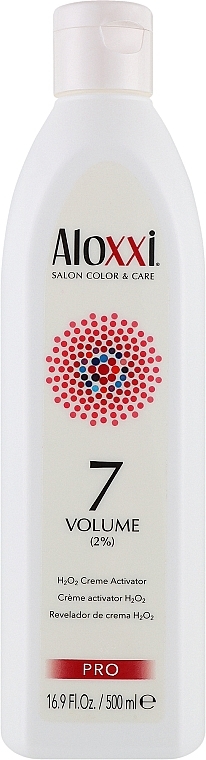 Крем-окислювач для волосся, 2% - Aloxxi 7 Volume Tones H2O2 Creme Activator — фото N1