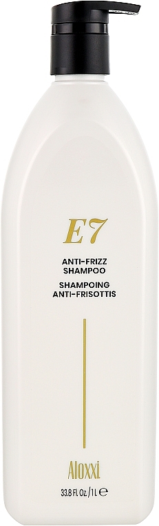 Шампунь для вьющихся волос - Aloxxi E7 Anti-Frizz Shampoo — фото N1