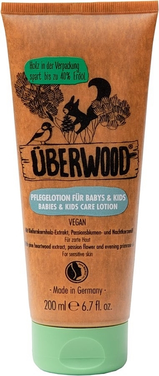 Дитячий лосьйон для тіла - Uberwood Babys & Kids Care Lotion