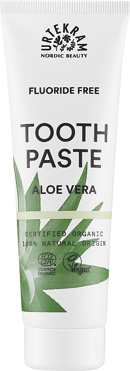 Зубна паста з Алое Віра - Urtekram Toothpaste Aloe Vera