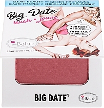ПОДАРУНОК! Рум'яна для обличчя - theBalm Big Date Blush — фото N1