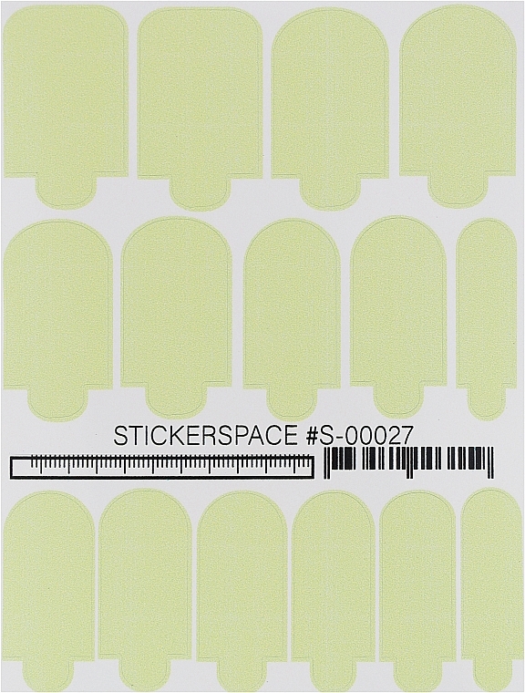 Дизайнерские наклейки для ногтей "Wraps S-00027" - StickersSpace — фото N1