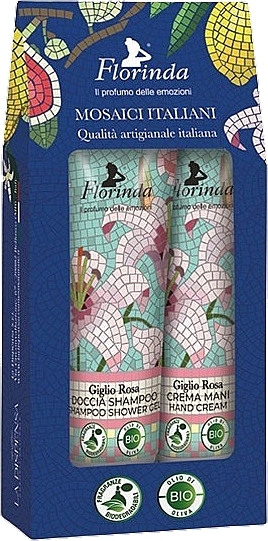 Набор «Розовая лилия» - Florinda Set (h/cr/30 ml + sh/gel/30 ml) — фото N1