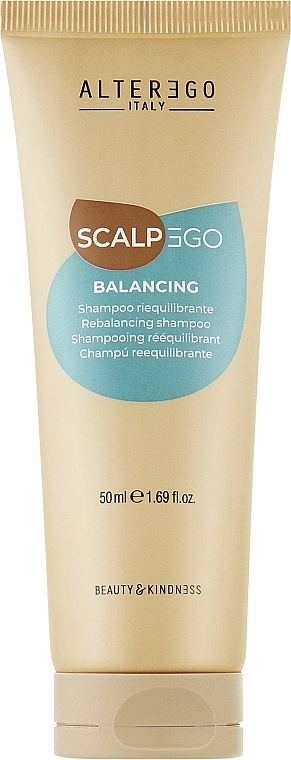 Балансирующий шампунь для волос - Alter Ego ScalpEgo Balancing Rebalancing Shampoo — фото N1