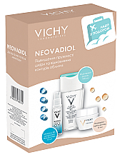 Духи, Парфюмерия, косметика Набор для путешествия - Vichy Neovadiol (micel/water/100ml + gel/10ml + cr/15ml)