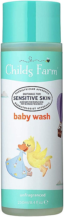 Гель для душу без запаху - Childs Farm Baby Wash Unfragranced — фото N2