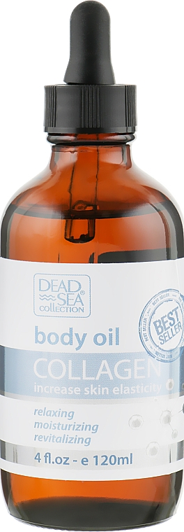 Масло для тела с минералами Мертвого моря и коллагеном - Dead Sea Collection Collagen Body Oil — фото N2