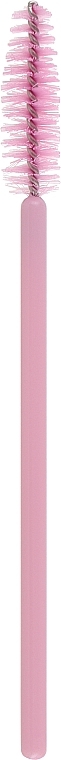 Набор одноразовых щеточек для ресниц и бровей, 25 шт., малиновый - Miss Claire — фото N2