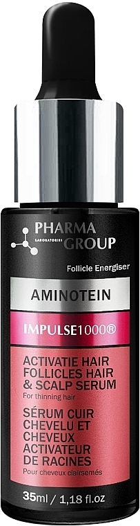 Сыворотка-активизация волосяных луковиц - Pharma Group Laboratories Aminotein + Impulse 1000 Hair & Scalp Serum