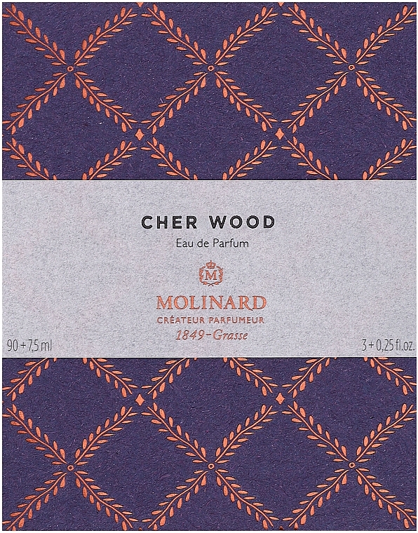 Molinard Cher Wood - Набір (edp/90ml + edp/7.5ml) — фото N2