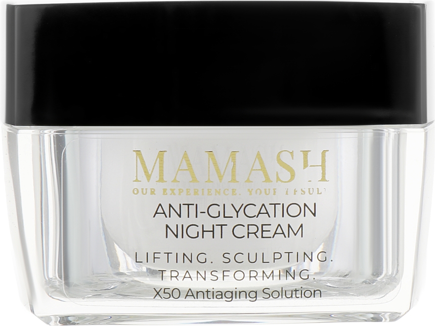 Антивіковий нічний крем для обличчя - Mamash  Anti-Glycation Night Cream — фото N2