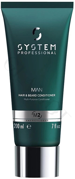 Кондиціонер для волосся та бороди - System Professional System Man M2  Hair & Beard Conditioner — фото N1