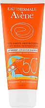 Солнцезащитный лосьон для чувствительной кожи детей - Avene Sun SPF50+ — фото N4