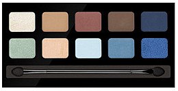 Духи, Парфюмерия, косметика Палетка теней для век, 10 цветов - Pierre Rene Palette Match System Eyeshadow End Of The Summer