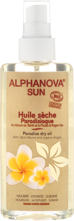 Суха олія для тіла - Alphanova Sun Dry Oil — фото N1