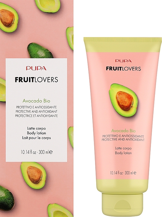 Лосьйон для тіла - Pupa Friut Lovers Avocado Body Lotion — фото N2