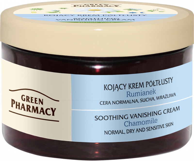 Крем для обличчя "Ромашка" - Green Pharmacy Soothing Vanishing Cream Chamomile — фото N3