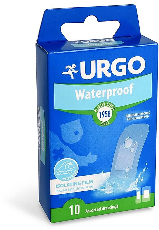 Пластырь медицинский водонепроницаемый - Urgo Waterproof — фото N1