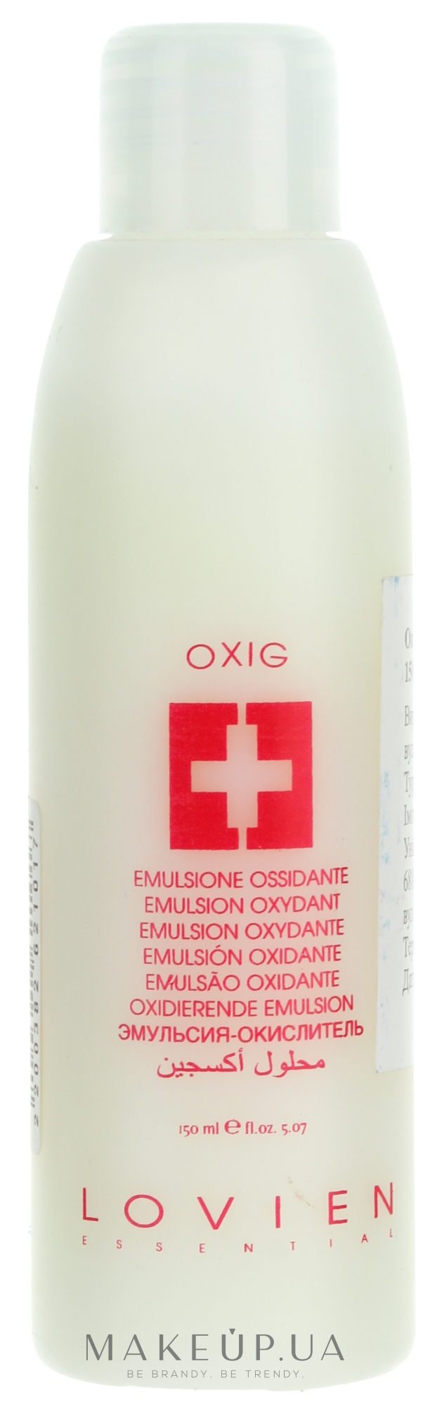 Окислювач 9 % - Lovien Essential Oxydant Emulsion 30 Vol — фото 150ml