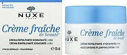 Зволожувальний підтягувальний крем для обличчя - Nuxe Creme Fraiche De Beaute Moisturising Plumping Cream 48H — фото N2