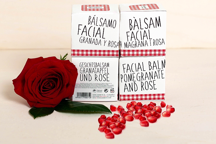 Бальзам для лица "Гранат и роза" - Alimenta Spa Mediterraneo Facial Balm Pomegrante & Rose — фото N2