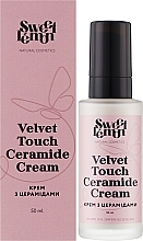 Крем с церамидами "Velvet Touch Ceramide Cream" - Sweet Lemon Face Cream — фото N2