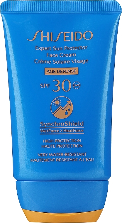 Солнцезащитный крем для лица - Shiseido Expert Sun Protection Face Cream SPF30 — фото N1