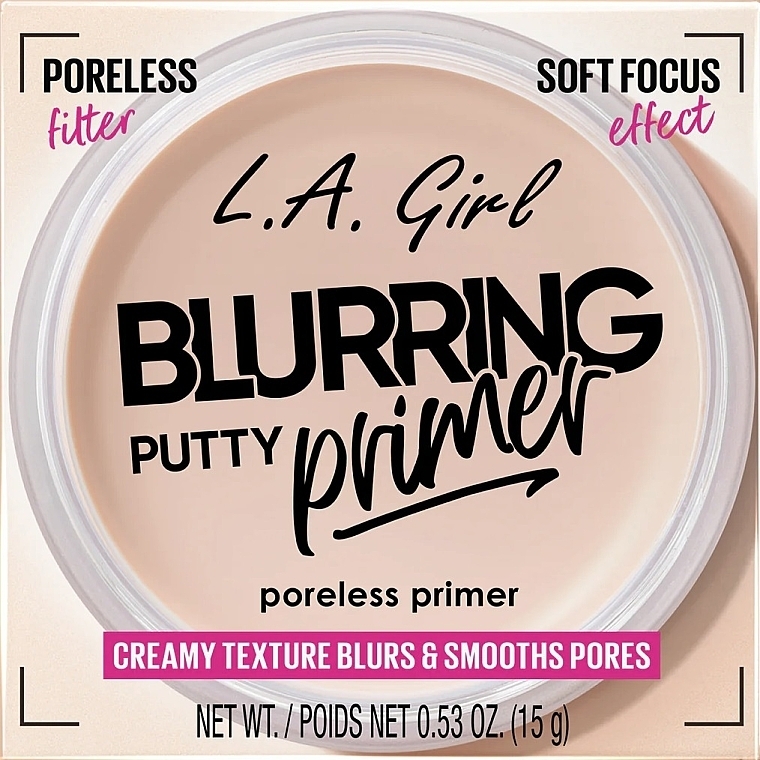 Праймер для обличчя - L.A. Girl Blurring Putty Primer Poreless Primer — фото N2