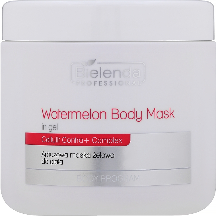 Арбузная гелевая маска для тела - Bielenda Professional Watermelon Gel Body Mask