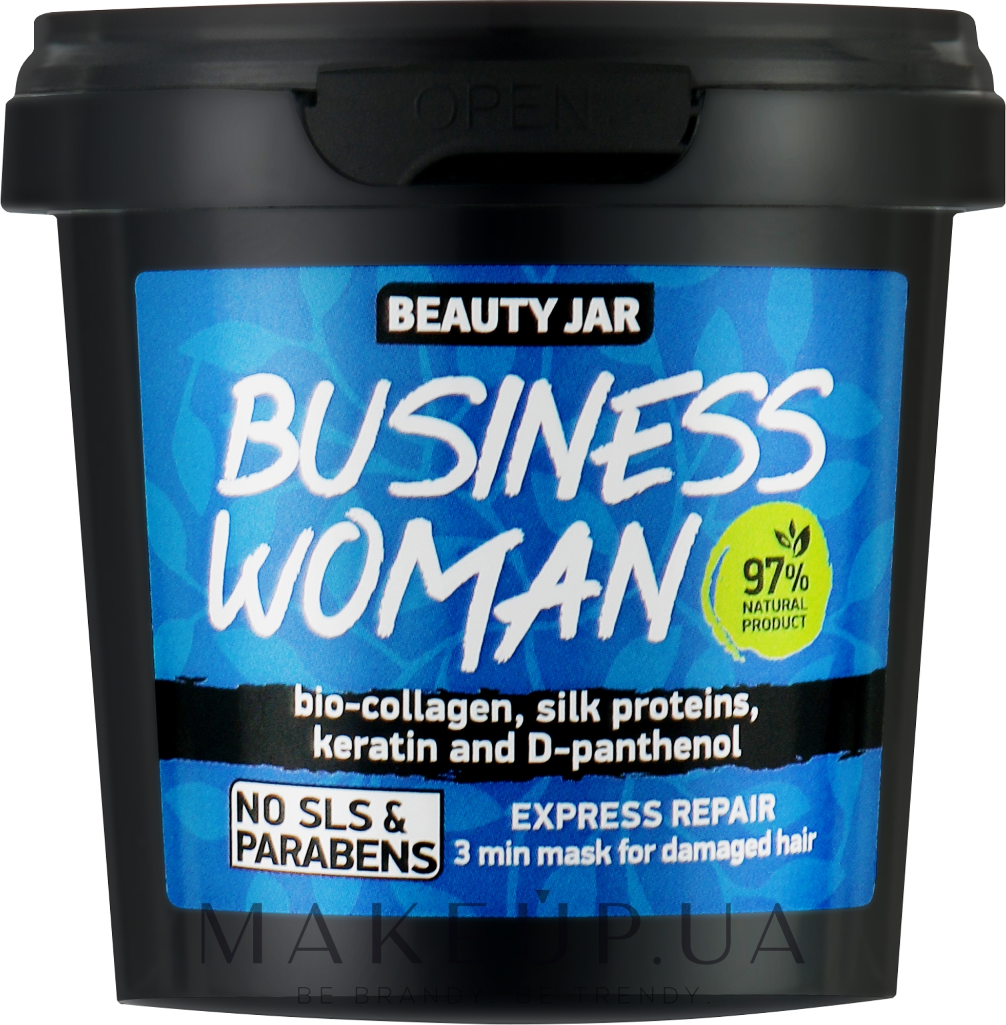 Маска для волос "Business Woman" - Beauty Jar Express Repair Mask — фото 150g
