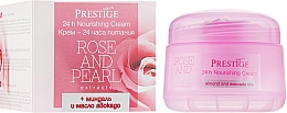 Крем для обличчя - Vip s Prestige Rose & Pearl 24h Nourishing Cream — фото N1