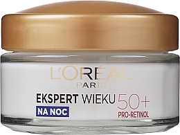 Нічний крем для обличчя 50+ - L'Oreal Paris Age Specialist Expert Night Cream 50+ — фото N1