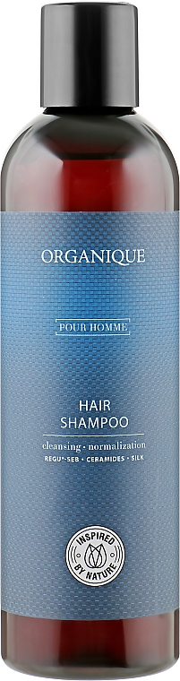 Освежающий шампунь для мужчин - Organique Naturals Pour Homme Hair Shampoo